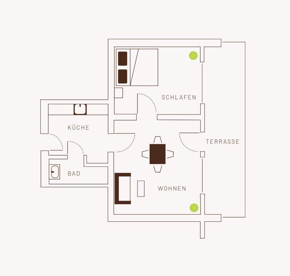 Apartwehr Business&Ferien Apartment Tuerkis Eksteriør bilde